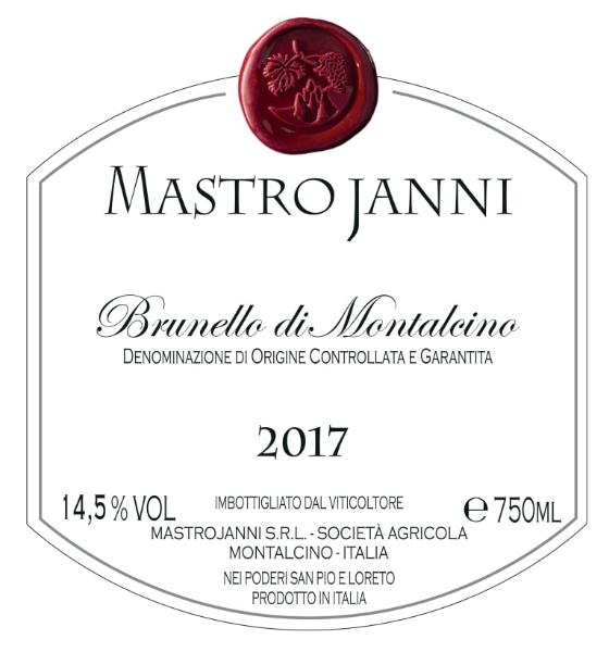 Picture of 2017 Mastrojanni - Brunello di Montalcino