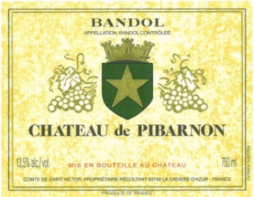 Picture of 2022 Ch De Pibarnon - Bandol Rose