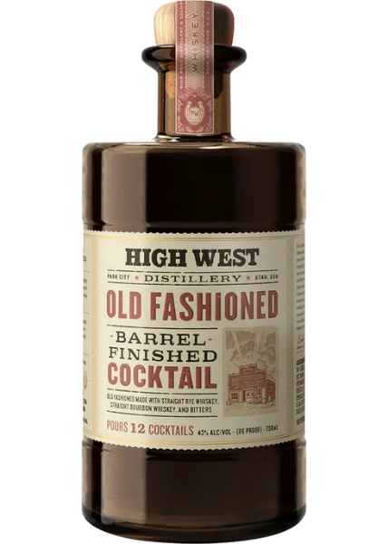 Picture of High West Old Fashioned Barrel Finished Cocktail Whiskey 750ml