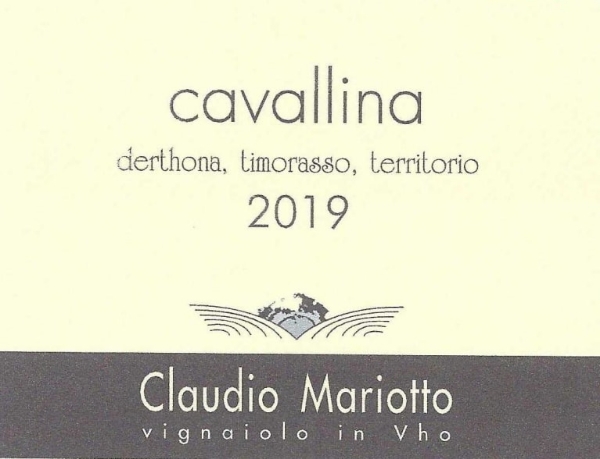Picture of 2019 Mariotto - Colli Tortonesi Timorasso Cavallina