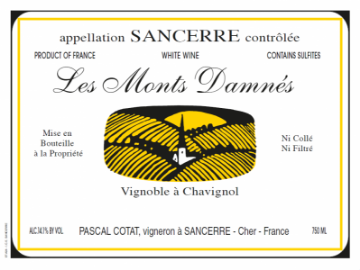 Picture of 2022 Cotat, Pascal Sancerre Monts Damnes