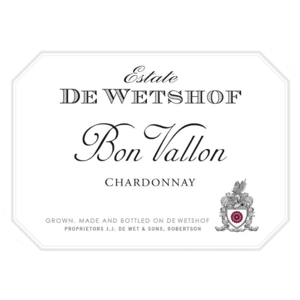 Picture of 2022 De Wetshof - Chardonnay Robertson Bon Vallon