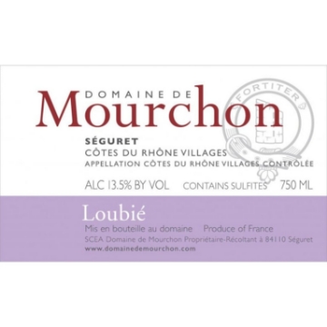 Picture of 2022 Domaine de Mourchon - Cotes du Rhone Seguret Loubie Rose