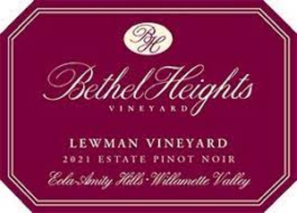 Picture of 2021 Bethel Heights - Pinot Noir Eola-Amity Hills Lewman
