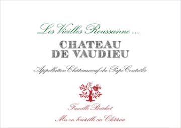 Picture of 2021 Chateau de Vaudieu - Chateauneuf du Pape Blanc Les Vieilles Roussanne