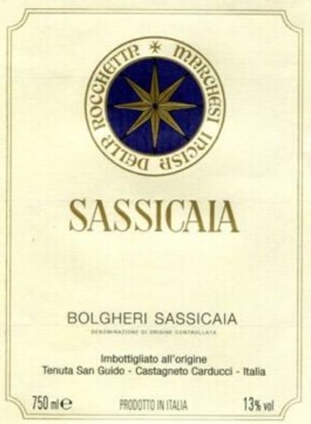 Picture of 2020 Tenuta San Guido - Bolgheri Sassicaia Super Tuscan