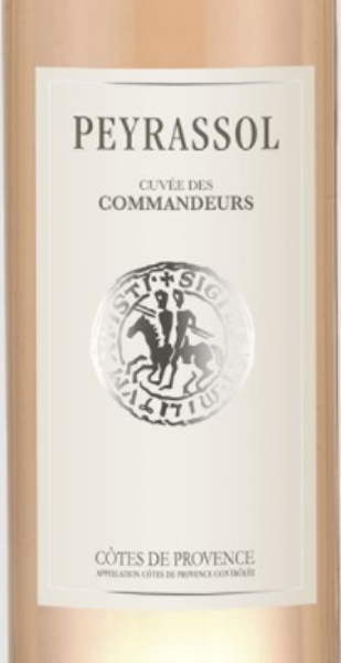 Picture of 2022 Peyrassol -  Cotes de Provence Rose Les Commandeurs