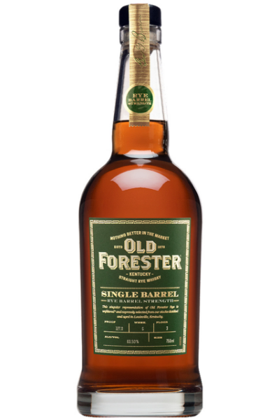 Picture of Old Forester Barrel Stength "Single Barrel" Rye Whiskey 750ml