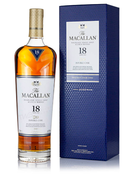 Picture of Macallan Double Cask 18 yr Release 2024 Single Malt Whiskey 750ml
