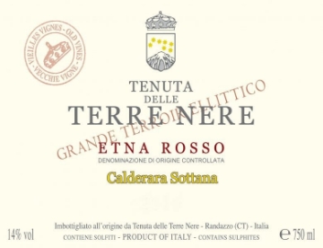 Picture of 2020 Terre Nere - Etna Rosso Sottana Calderara