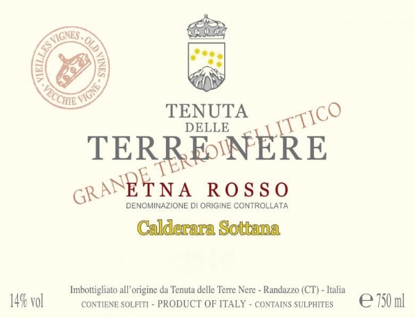 Picture of 2020 Terre Nere - Etna Rosso Sottana Calderara