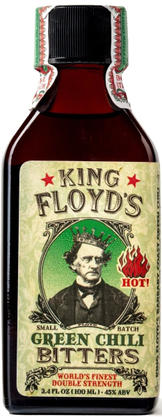 Picture of King Floyd's Green Chili Bitter Liqueur 3.4oz