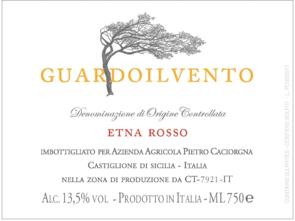 Picture of 2020 Pietra Caciorgna - Etna Rosso Guardoilvento