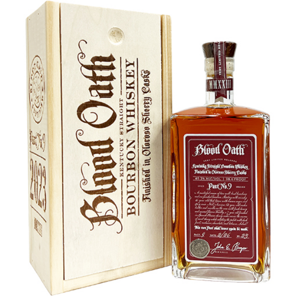 Picture of Blood Oath Pact No. 9 Kentucky Straight Bourbon Whiskey 750ml