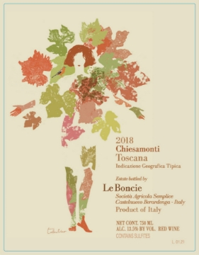 Picture of 2020 Boncie - Toscana Rosso IGT Chiesamonti