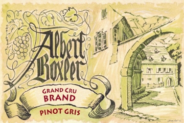 Albert Boxler Pinot Gris Brand label