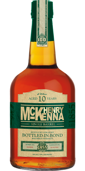 Picture of Henry McKenna 10 yr Bottled-in-Bond Whiskey 750ml