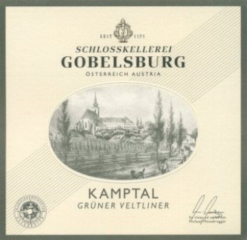Picture of 2022 Schloss Gobelsburg - Gruner Veltliner Kamptal Kamptal