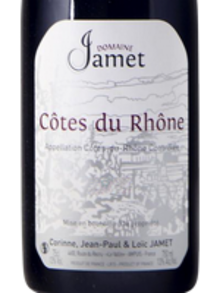 Picture of 2020 Jamet - Cotes du Rhone Rouge