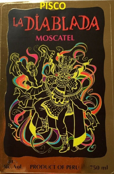 Picture of La Diablada Moscatel Pisco Brandy 750ml