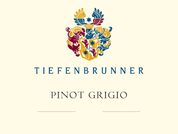 Tiefenbrunner Pinot Grigio label