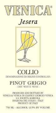 Picture of 2022 Venica - Collio DOC Pinot Grigio Jesera