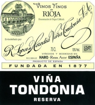 Picture of 2008 Lopez de Heredia -  Vina Tondonia Reserva