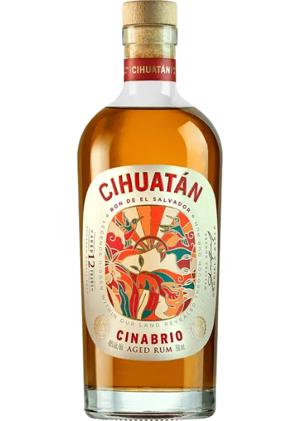 Picture of Cihuatan Cinabrio 12 yr  Aged Rum 750ml