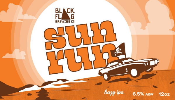 Picture of Black Flag Brewing - Sun Run Hazy NEIPA 6pk