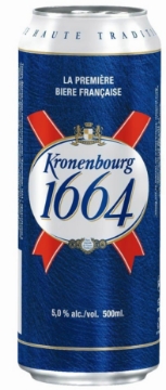 Picture of Kronenbourg 1664 Lager 4k can