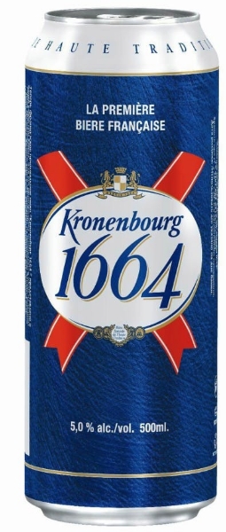 Picture of Kronenbourg 1664 Lager 4k can