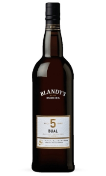 Blandy's 5 Year Bual bottle