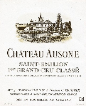 Picture of 2018 Chateau Ausone - St. Emilion