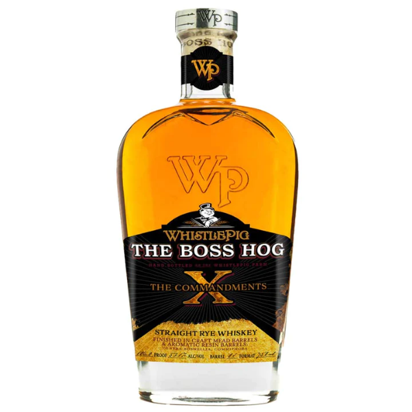 Whistle Pig Boss Hog X The Commandments Whiskey