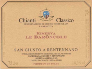 Picture of 2020 Martini di Cigala(San Giusto) - Chianti Classico Riserva Baroncole