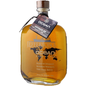 Picture of Jefferson's Ocean Aged at Sea (Voyage 28) Bourbon Whiskey 375ml