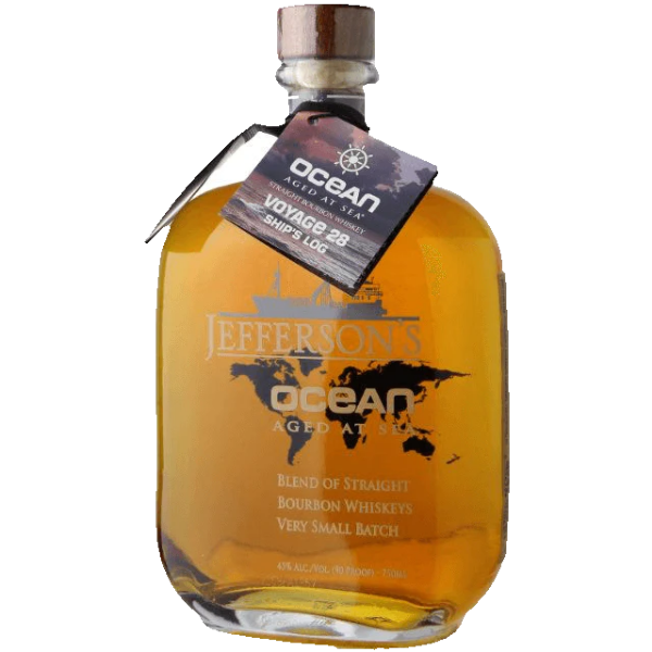 Picture of Jefferson's Ocean Aged at Sea (Voyage 28) Bourbon Whiskey 375ml
