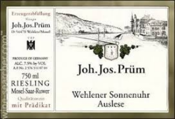 Picture of 2022 Prum, JJ - Wehlener Sonnenuhr Auslese