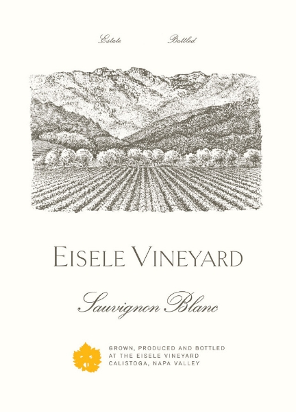 Eisele Vineyard Sauvignon Blanc label