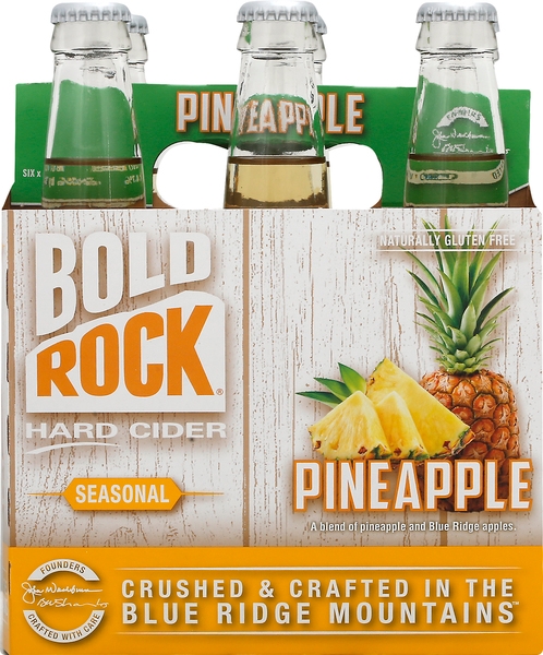 Picture of Bold Rock - Pineapple Cider 6pk bottles