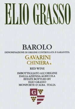 Picture of 2018 Grasso, Elio - Barolo Gavarini Chiniera