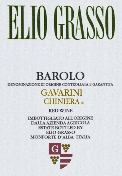 Picture of 2018 Grasso, Elio - Barolo Gavarini Chiniera