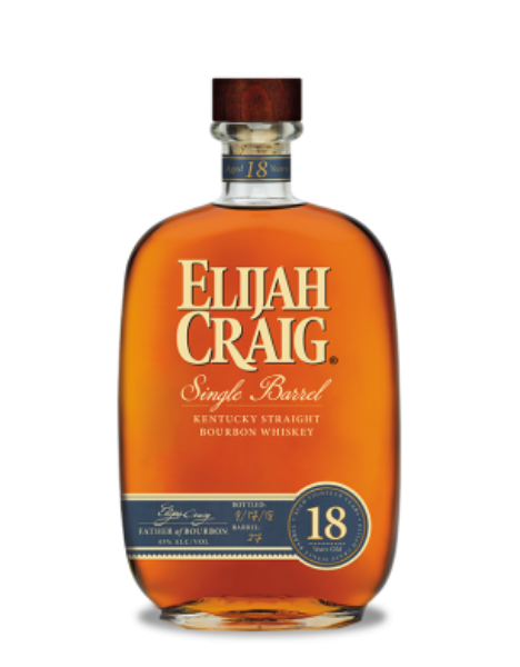 Picture of Elijah Craig 18 yr Single Barrel Whiskey 750ml