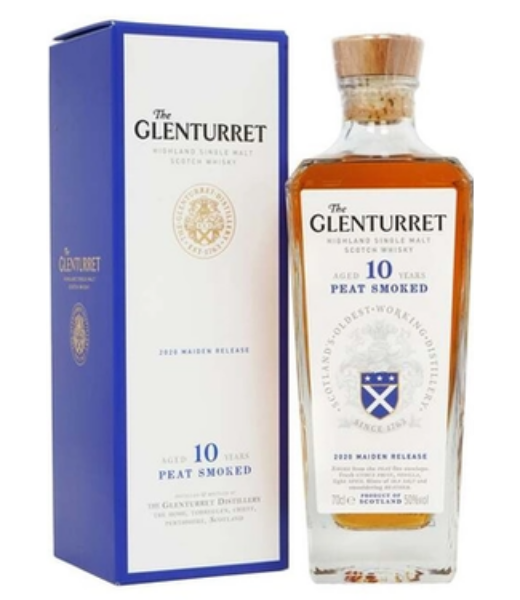 Picture of Glenturret Peat Smoked 10 yr Release 2023 Single Malt Whiskey 750ml