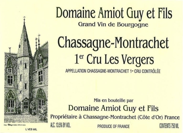 Picture of 2020 Guy Amiot - Chassagne Montrachet Vergers