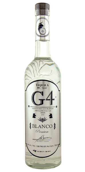 Picture of G4 Blanco Premium High Proof Tequila 750ml