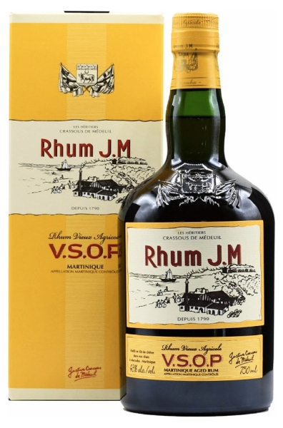 Rhum J.M. VSOP bottle