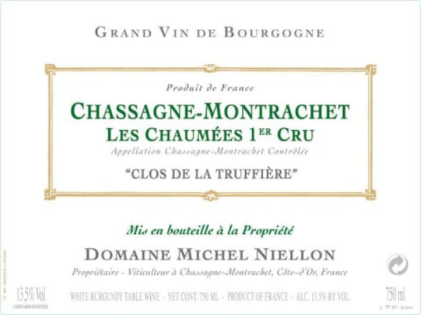 Picture of 2022 Michel Niellon - Chassagne Montrachet Chaumees Clos de la Truffiere (PRE ARRIVAL)
