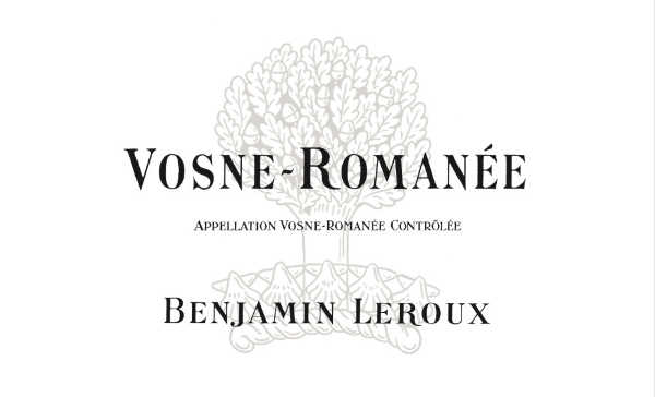 Benjamin Leroux Vosne Romanee label
