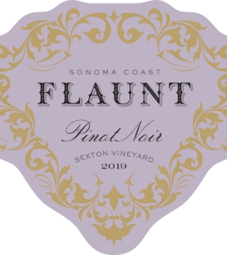 Picture of 2019 Flaunt Wine Company - Pinot Noir Sonoma Sexton Vineyard